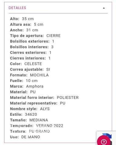 Mochila Alys Amphora - Imagen 4