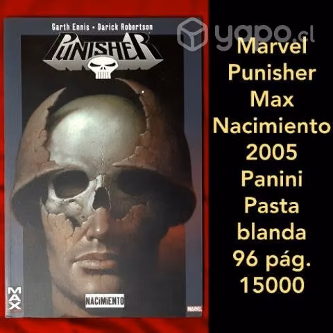 Panini Marvel Punisher Max Nacimiento