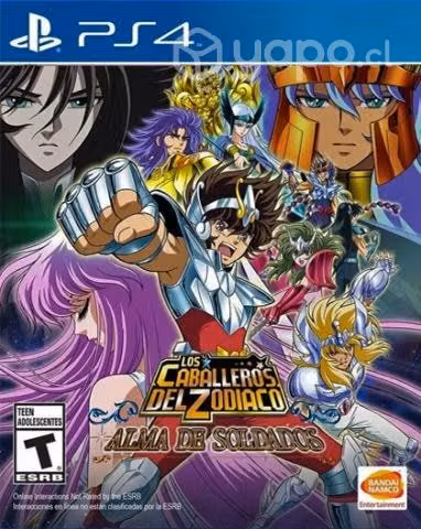 Play 4 los caballero del zodiaco alma soldados