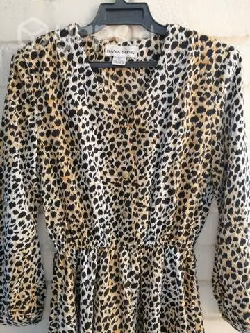 Vestido animal print - Imagen 3