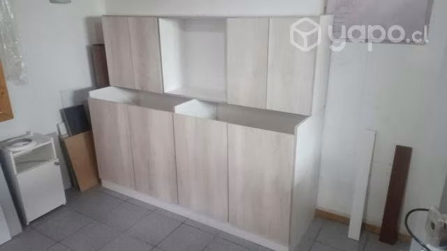 mueble de cocina base y colgante