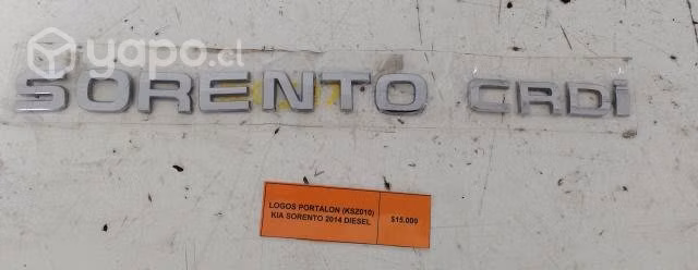 Logo Portalon (KSZ010) Kia Sorento 2014 Diesel