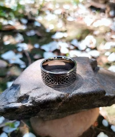 Anillo Estilo Celta Plateado - Imagen 3