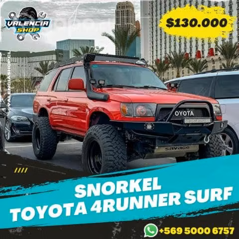 Snorkel toyota 4 runner surf/5gen, hilux, mitsubis