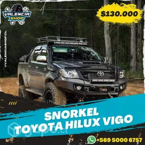 Snorkel toyota 4 runner surf/5gen, hilux, mitsubis