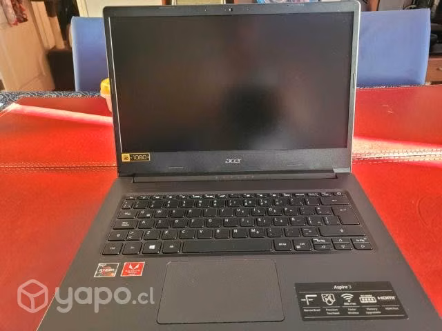 Notebook Acer Aspire 3