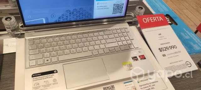 Notebook HP Ryzen 5 nueva de exibicion - Imagen 2