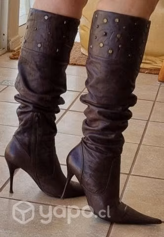 Botas hermosas taco aguja
