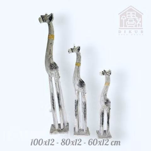 Set figuras decorativas animales de hasta 1 metro