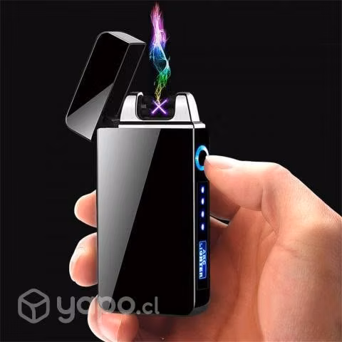 Encendedor Electrico Recargable USB Laser Lighter