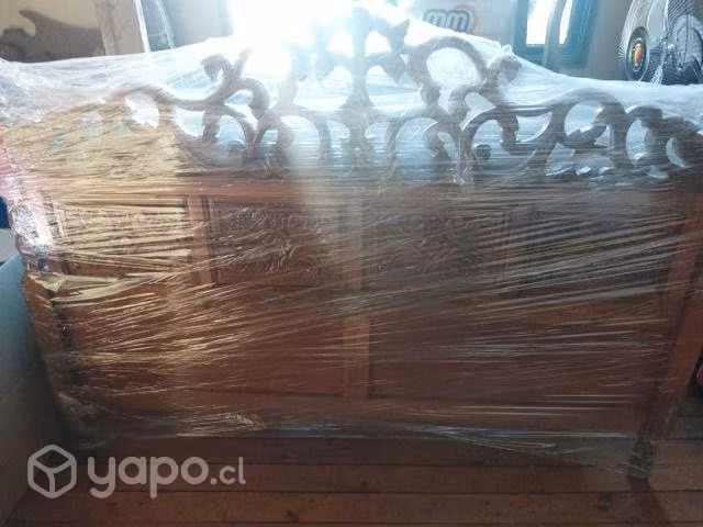 Respaldo cama 2 plazas + Velador