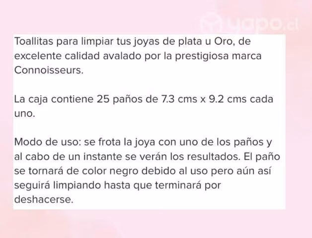 Paño para limpieza de joyas - Imagen 2
