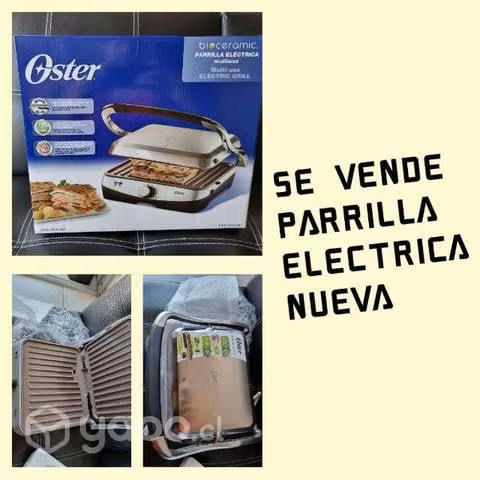 Parrilla Oster Eléctrica Biocerámica Multiuso 4881