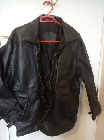 Chaqueta de cuero cuero