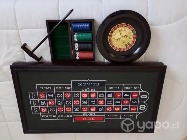 Casino familiar, tres juegos