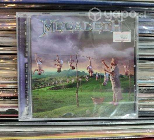 Megadeth "Youthanasia" cd