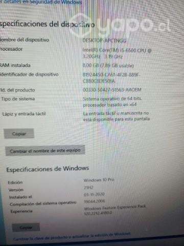 Excelente Lenovo ThinKCenter Corporativo CORE i5 - Imagen 5