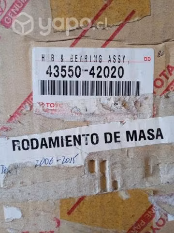 Maza Rueda Delantera Toyota Rav.- - Imagen 3