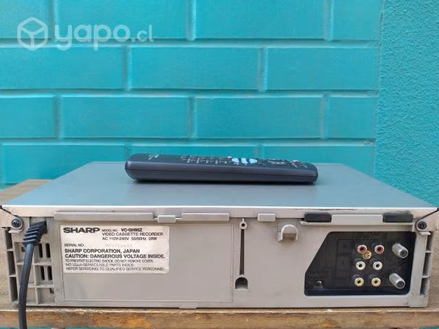Vhs player sharp vc-gh95 (6 head hi fi -19 micron