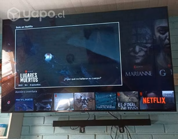 Smart tv LG 65 pulgadas Nanocell 4 k ultra hd