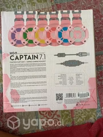 Audífonos fantech captain 7.1 - Imagen 4