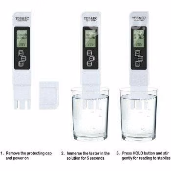 Prueba De Calidad Del Agua Digital Medidor De Agua