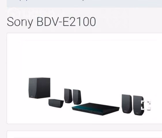 Blu_ray Sony con parlantes