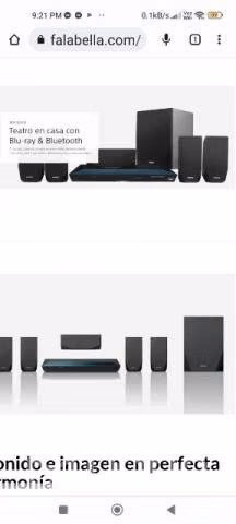 Blu_ray Sony con parlantes