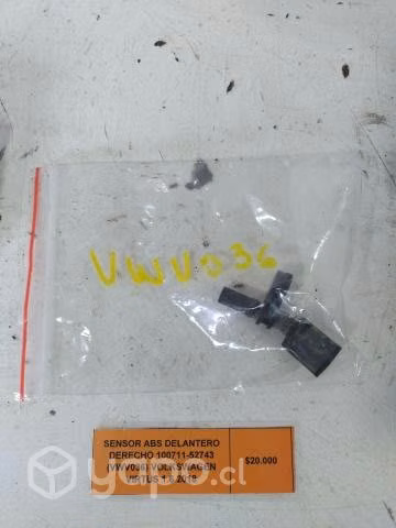 Sensor ABS Delantero Derecho  (VWV036)