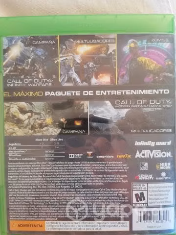 Call of duty infinite Warfare edición legacy