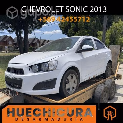 Yugo trasero Chevrolet sonic 2013