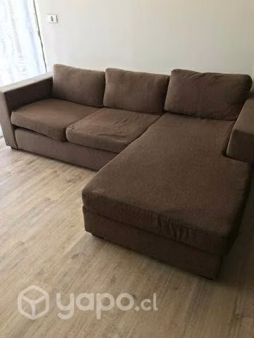 SOFA SECCIONAL 3 cuerpos color Chocolate