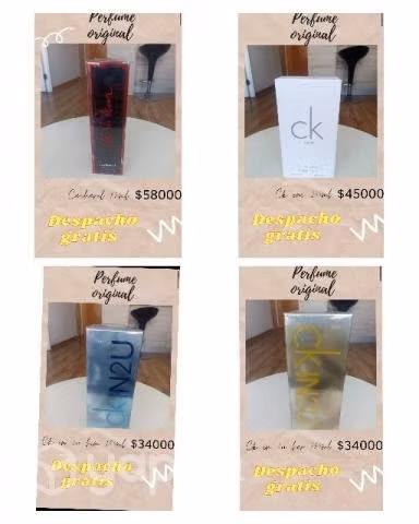 Perfumes originales