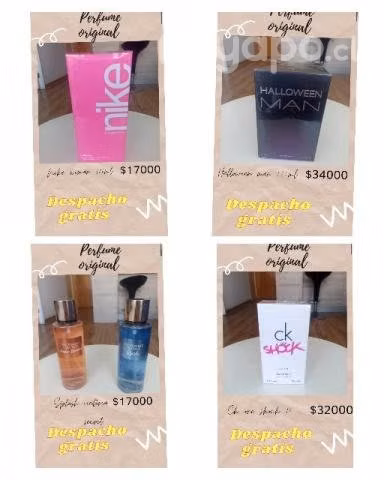 Perfumes originales