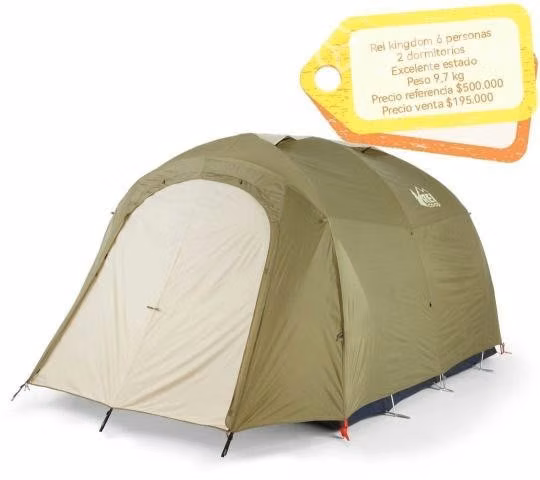 Carpa rei kingdom 6 personas