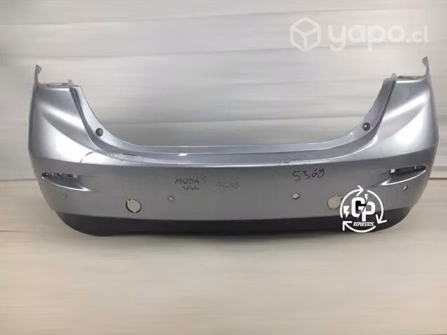 Parachoque trasero Mazda 3 sedan 2014-2018