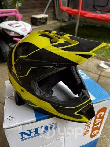 Casco moto para niño