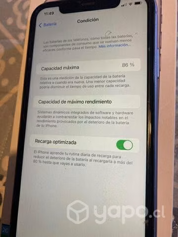 IPhone 11 morado