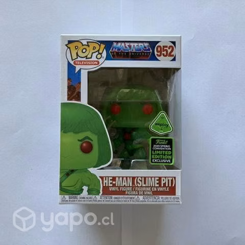 Funko pop He-man (slim pit) 952 edición limitada