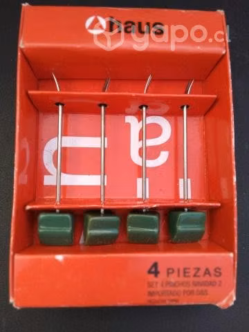Set pinchos navideños