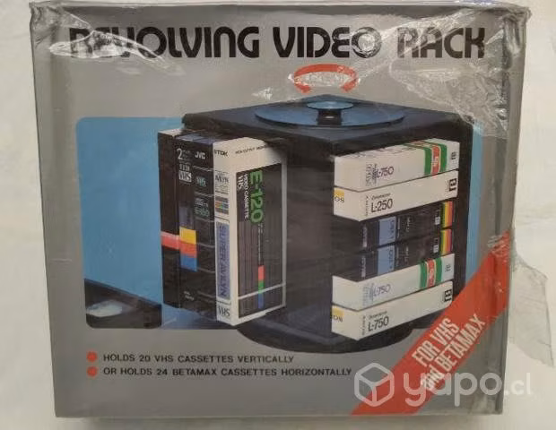 Rack para Vhs y Betamax
