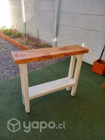 Mesa de arrimo madera