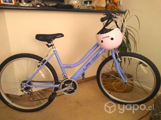 Bicicleta y casco + candado