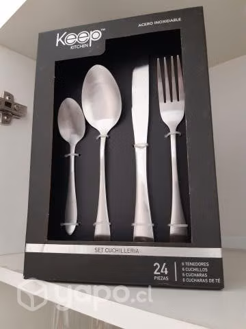 Set cuchilleria KEEP 24 piezas