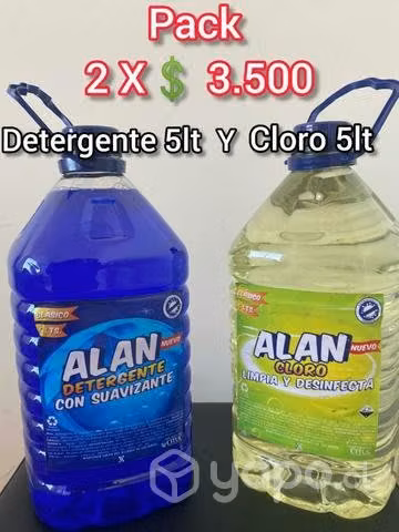 Venta Detergente y cloro