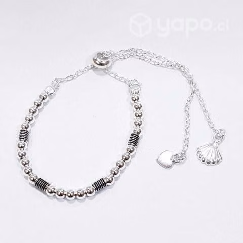 Pulseras ajustable plata italiana 925 - Imagen 2