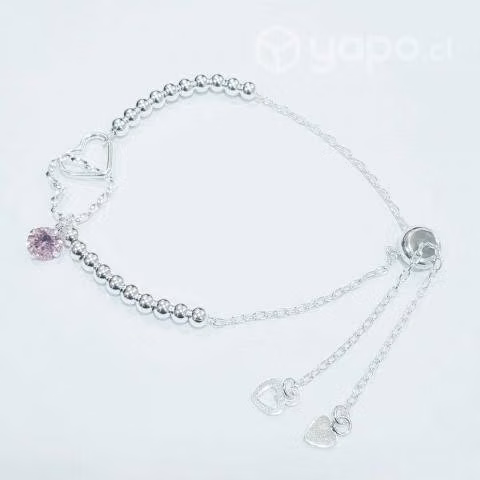 Pulseras ajustable plata italiana 925 - Imagen 3
