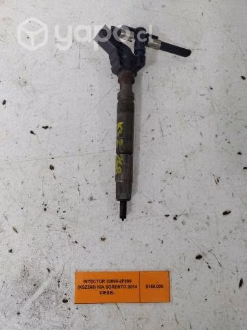 Inyector 33800-2F000 (KSZ268) Kia Sorento 2014 Die