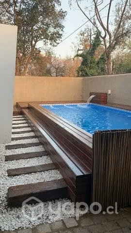 Piscina fibra instalada 6.3 x3.3