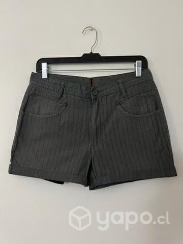 Shorts No Elásticado Marca Basement Talla 38/40